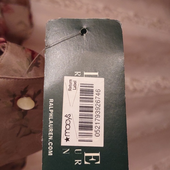 VINTAGE LAUREN Ralph Lauren Silk Ruffle Blouse, Size 18W - Picture 3 of 3